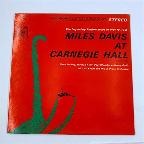 Miles Davis at Carnegie Hall Vinyl Record