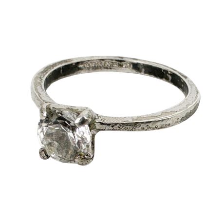 Avon Sterling Silver CZ Cocktail Ring
