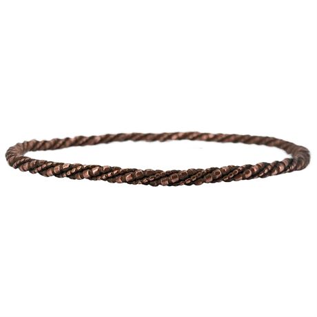 Vintage Twisted Copper Rope Twist Bangle Bracelet