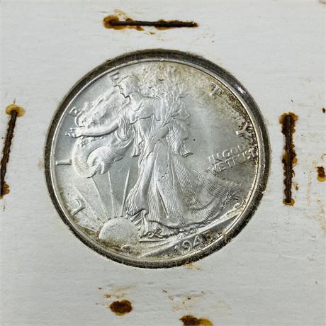 MS 1945 Walking Liberty Half Dollar