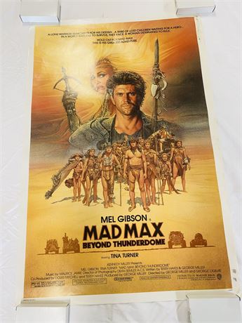 Mad Max Beyond Thunderdome Original 27x41 Movie Poster - ROLLED