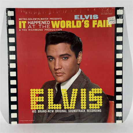 Sealed Elvis Presley "It Happened At The World's Fair" LP