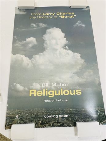 Religulous Original DS 27x40 Movie Poster - Rolled