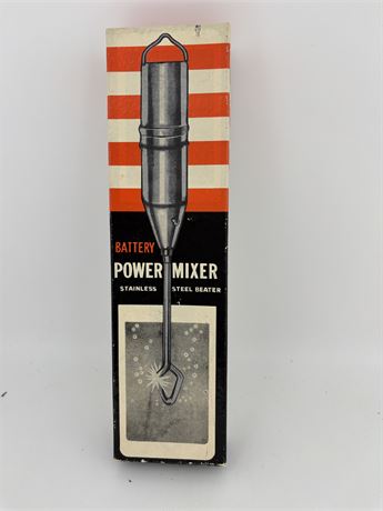 Vintage Battery Power Mixer