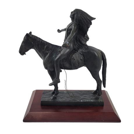 Cyrus Edwin Dallin A Bronze Repro, "Appeal To The Great Spirit"