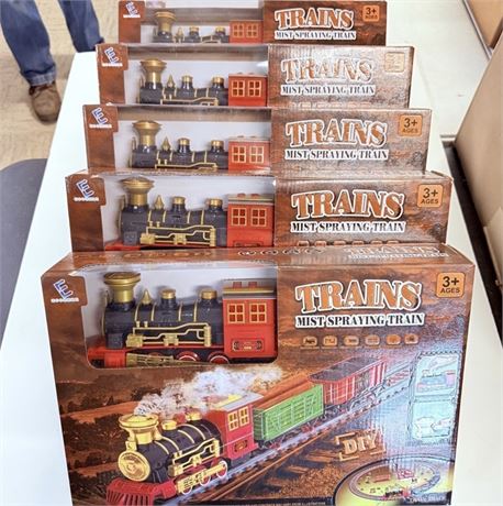 5 Mist Spraying Train Sets