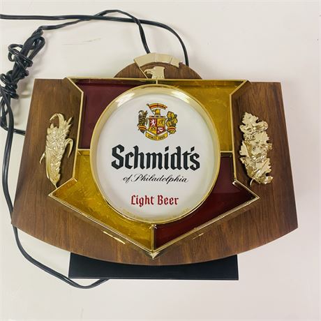 NOS Schmidt’s Beer Sign