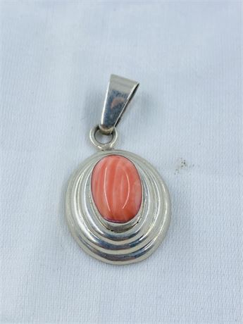 9.95g Vintage Mexico Sterling Pendant