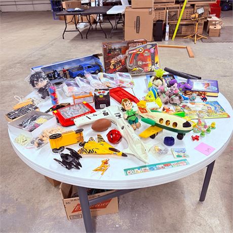 MASSIVE Toy Table Lot