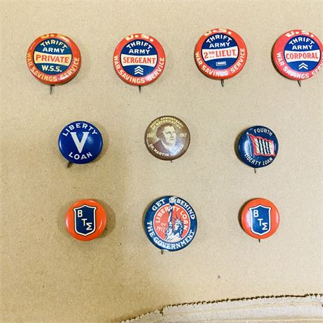 Vintage Button Lot