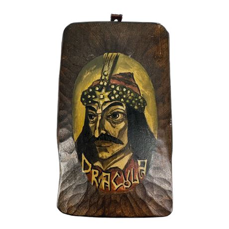 Vintage Dracula Decorative Wall Plaque