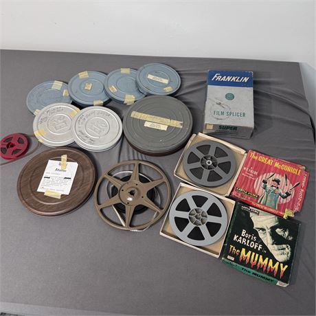 Vintage Films and Movie Reels