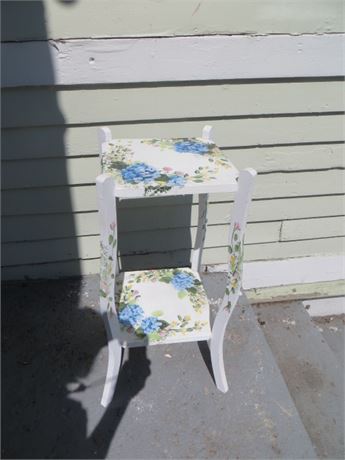 Hand Painted Small Stand