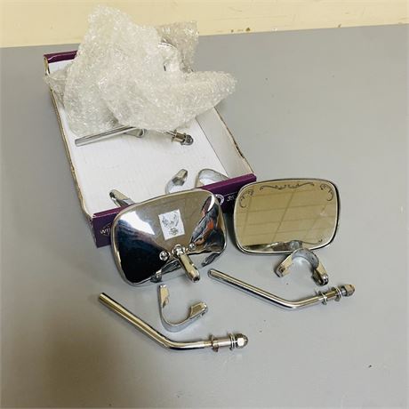 4 NOS Harley Davidson Mirrors