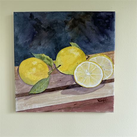 Original painting -Lemons