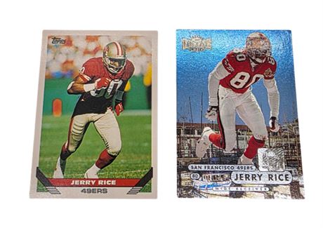 Jerry Rice Football Cards