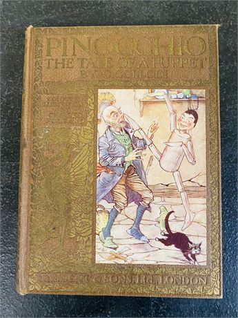1930 Pinocchio Book