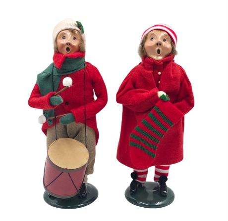 Lot of 2 Byers' Signed 1989 "The Carolers"
