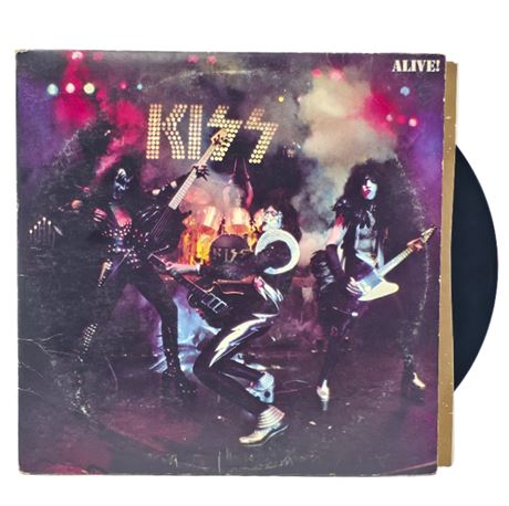 1975 Kiss 2 LP Set "Alive"