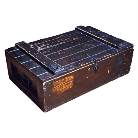 Hand Built Wooden Crate
