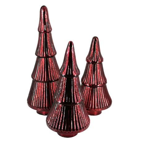 Contemporary Mercury Glass Decorative Trees by Target
