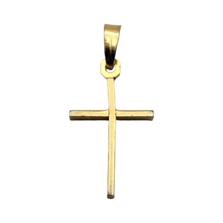 Small Gold Filled Cross Pendant