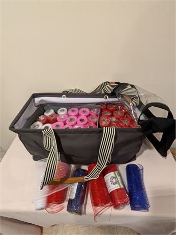 Lot Gray Bag - Full Decorative Mesh