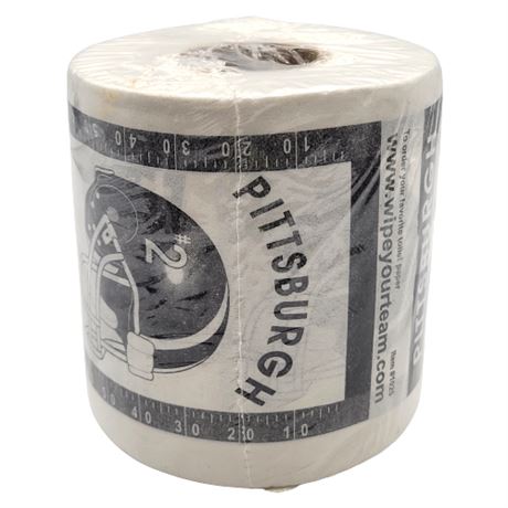 Novelty "Wipe Your Team" Pittsburgh Toilet Paper