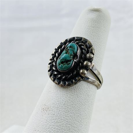 Early Navajo Sterling Ring Size 6
