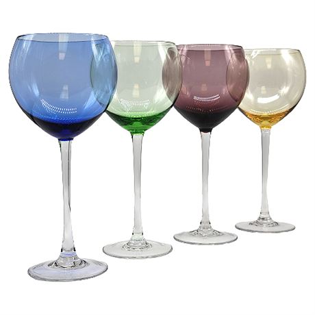 Lenox "Gems" Balloon Wine Glass Set