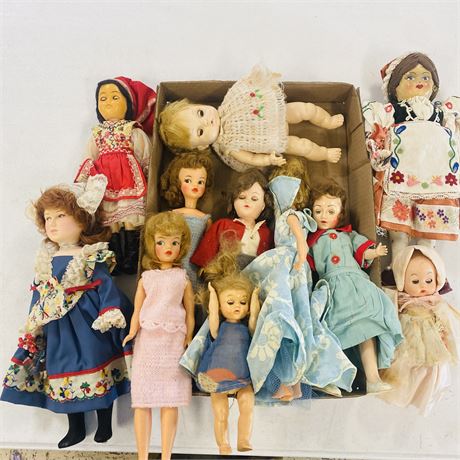 Vintage + Antique Dolls