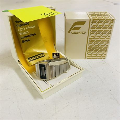 NOS Fairchild Digital Watch