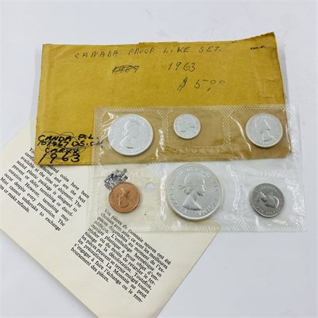 1963 Canada Proof Like Set