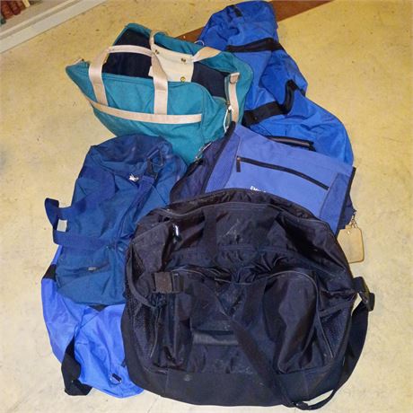 Caribou Mountaineering, Boyt, Eddie Bauer - Lot of 7 Duffel Bags