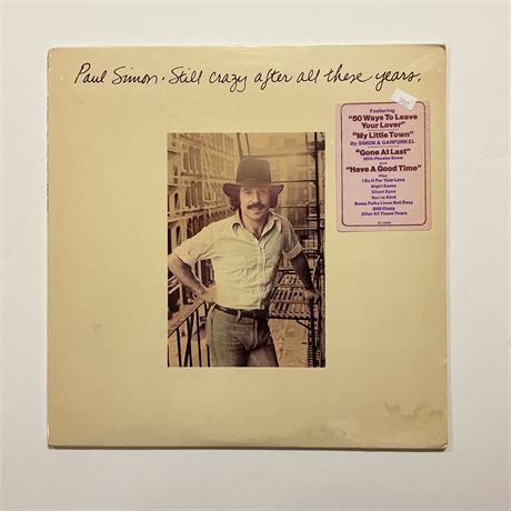 Paul Simon Sealed Vinyl Record