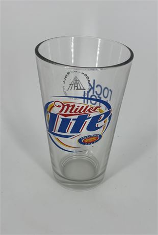 Miller Lite / Rock & Roll Hall Of Fame Glass