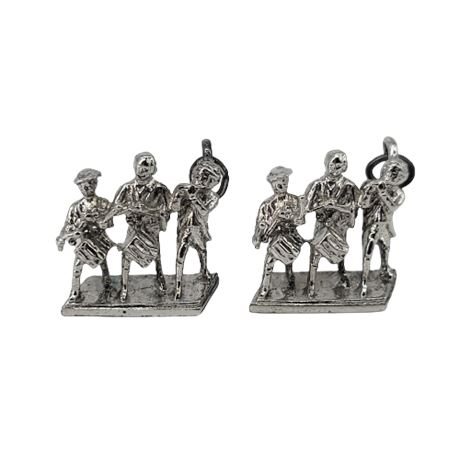 Sterling Silver Spirit of '76 Miniature Band Figures
