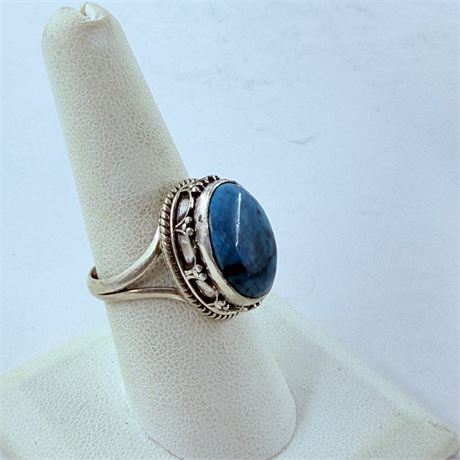 15.4g Sterling Ring Size 8.75