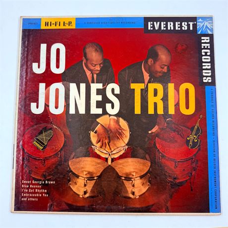 Jo Jones Trio Promo Vinyl Record