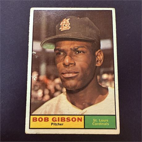 1961 Topps Bob Gibson