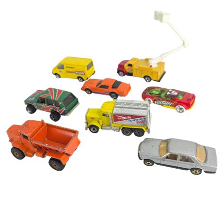 1980's Hot Wheels & Matchbox Cars