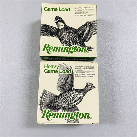 2 Boxes Remington 12ga Shotgun Shells New In Box