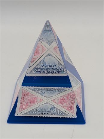 San Francisco Paperweight Pacific 97 International Stamp Exhibition