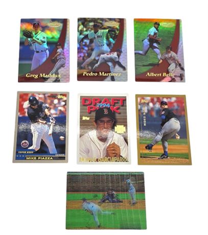 Lot of Topps Holographic & Foil Baseball Cards