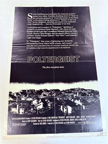 Poltergeist Original 27x41 Movie Poster