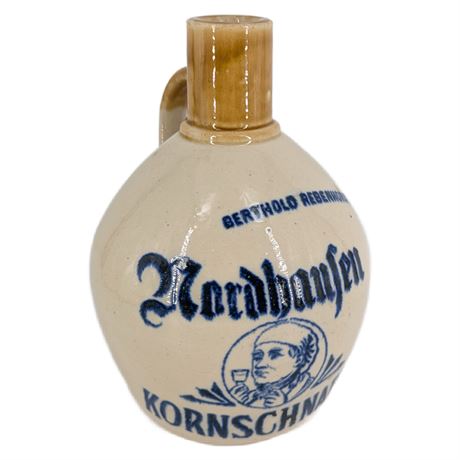 Vintage Stoneware Nordhaufen Kornschnapps Jug