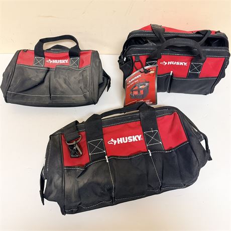 Husky Tool Bag Lot
