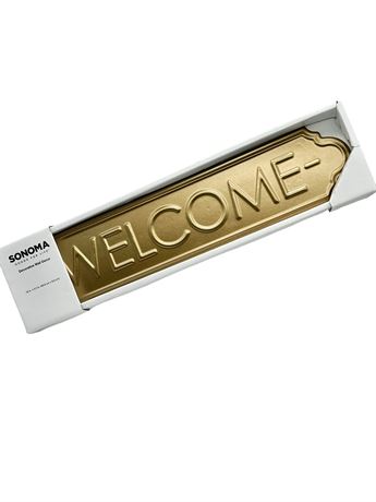 "Welcome" Sign