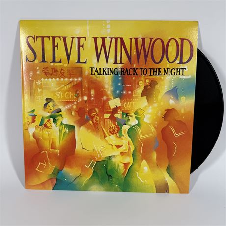Steve Winwood "Talking Back to the Night" LP