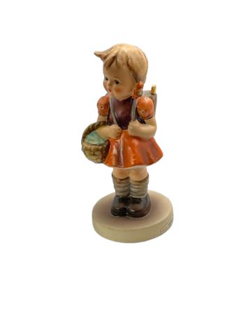 Collectible school girl Hummel